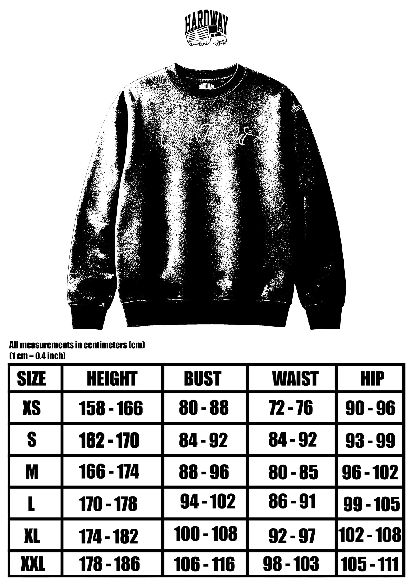 OVRTHW Dragon Back Crewneck Black