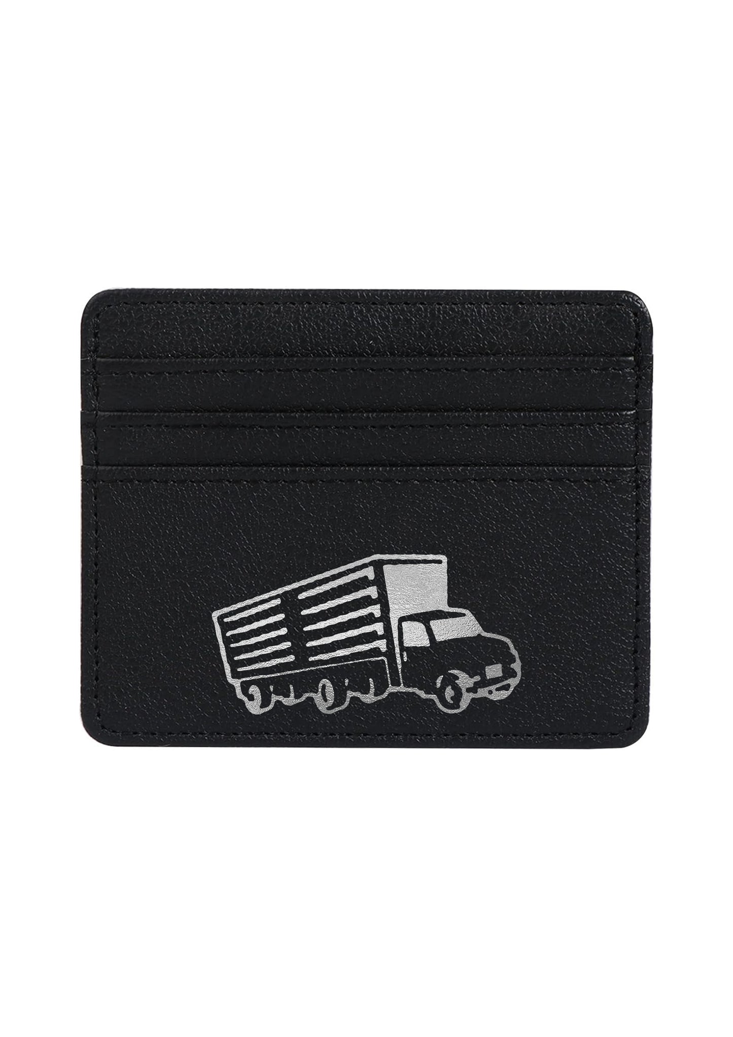 OVR SILVER LOGO CARD HOLDER