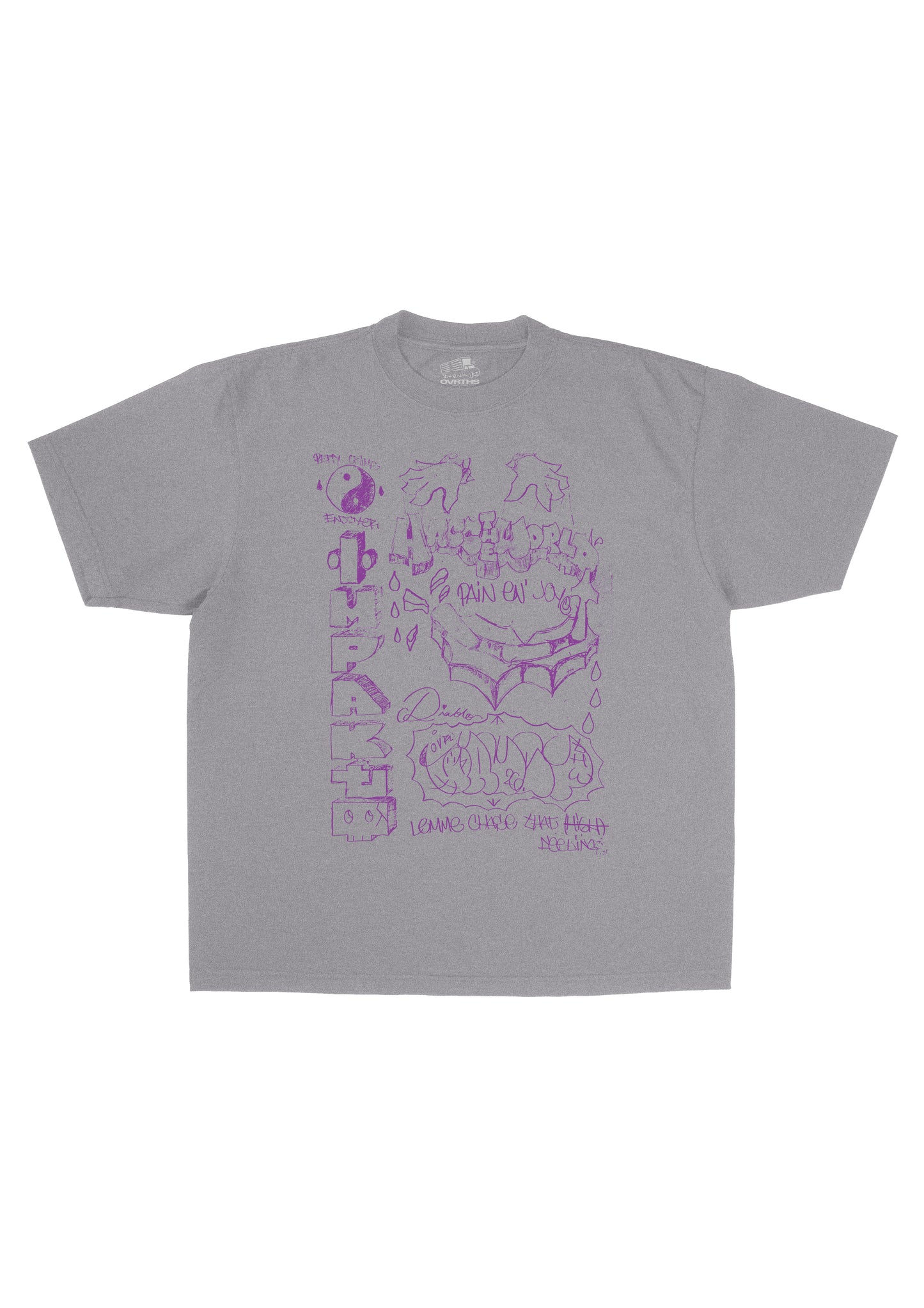 FAUST INKED T-SHIRT GRAY