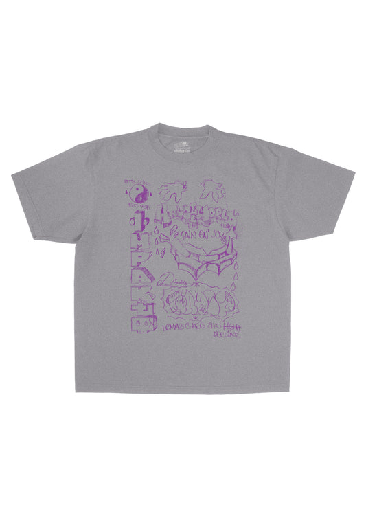 FAUST INKED T-SHIRT GRAY