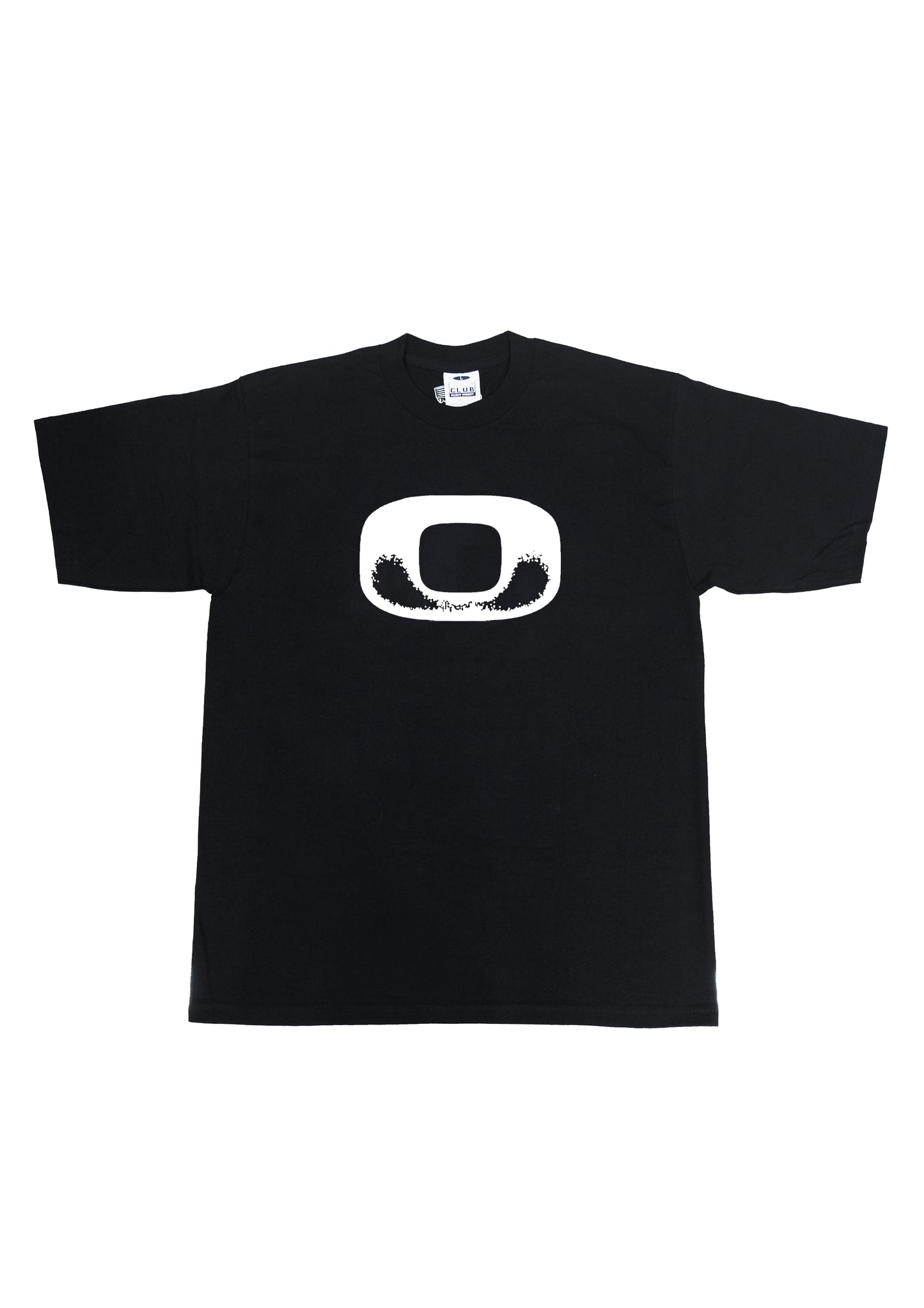 Big White O Black T shirt