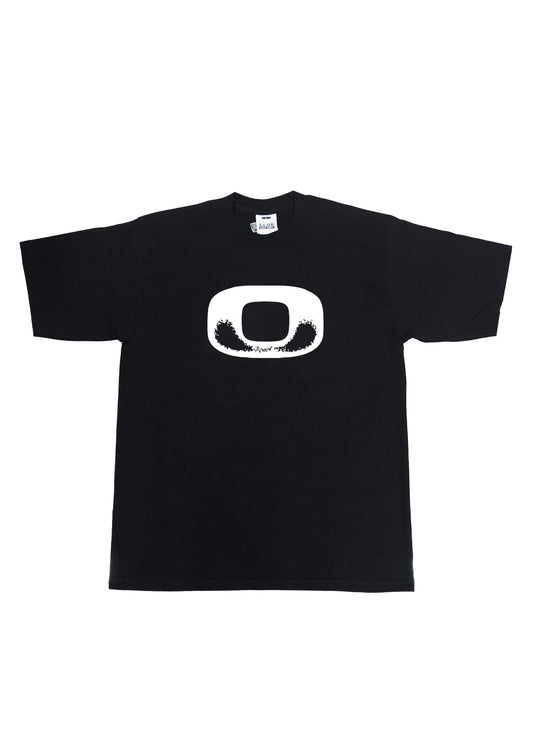 Big White O Black T shirt