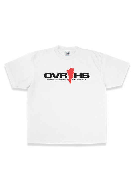 Manila Map T-Shirt White