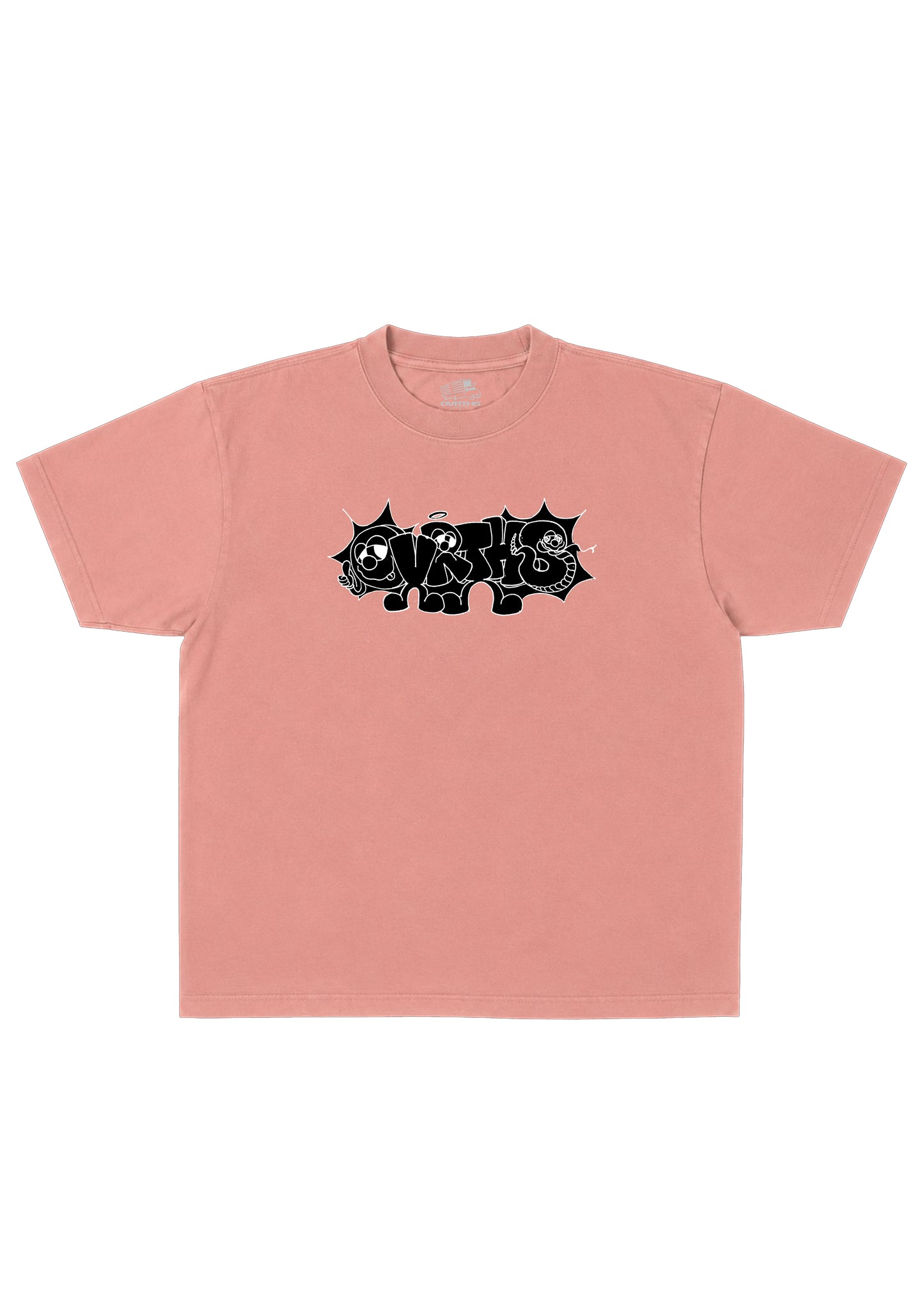 DEWER’S SNAKE DUSTY PINK T SHIRT