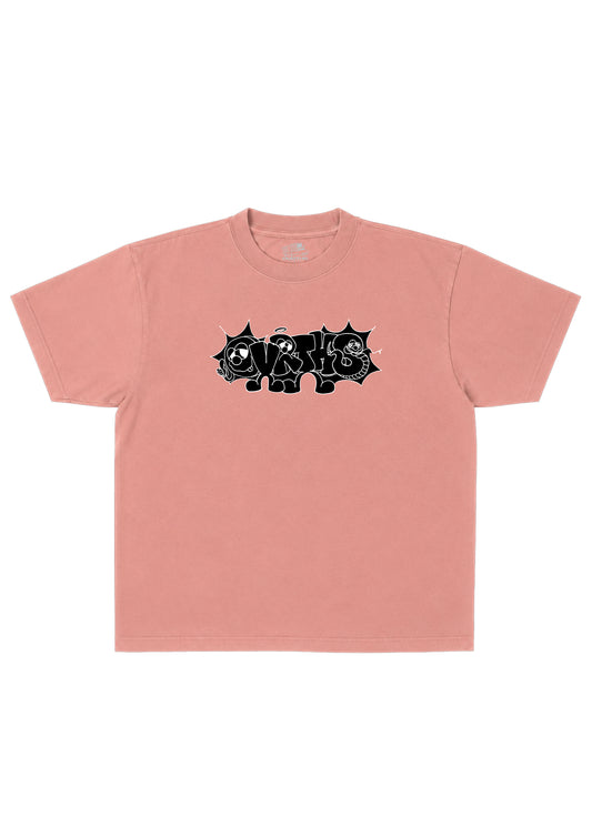 DEWER’S SNAKE DUSTY PINK T SHIRT
