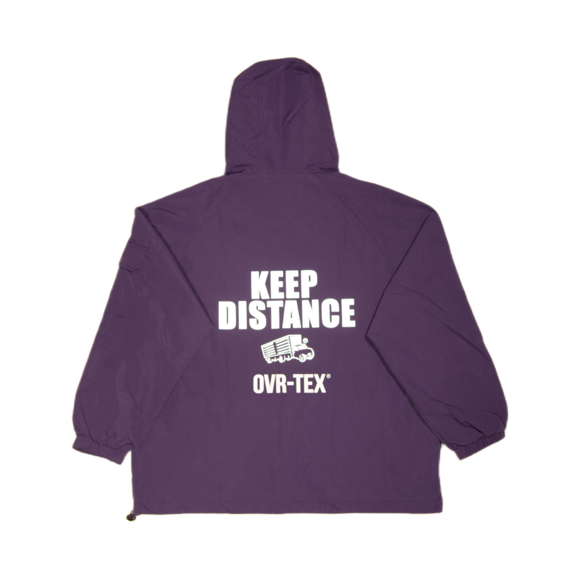 OVR-TEX VIOLET JACKET (REFLECTIVE) KEEP DISTANCE