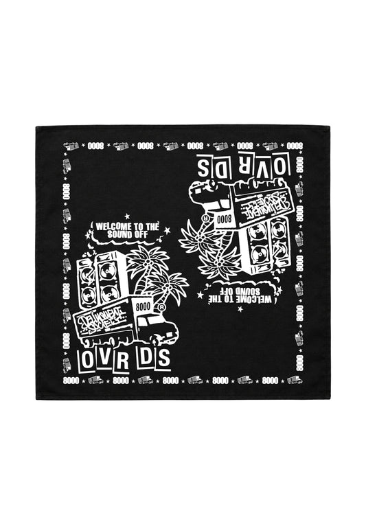 OVR X DS BLACK BANDANA