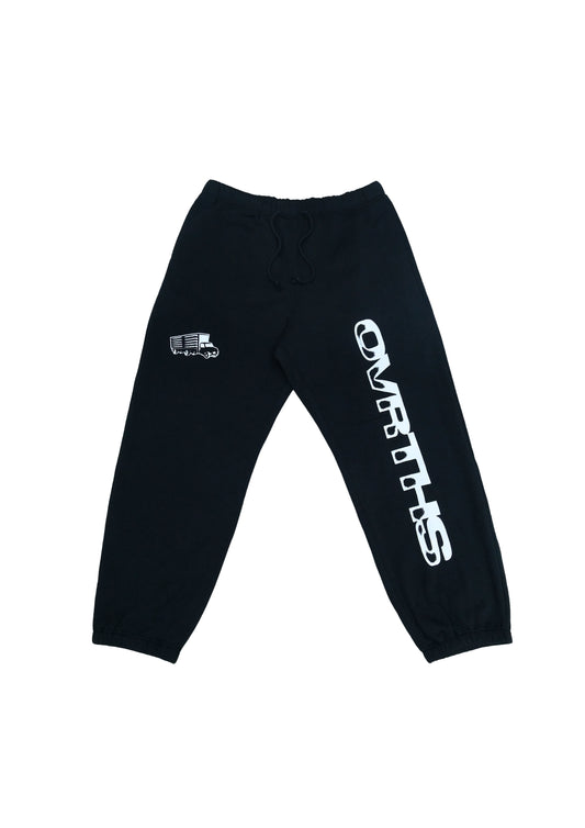 Ovrths 2 Logo / Black SweatPant