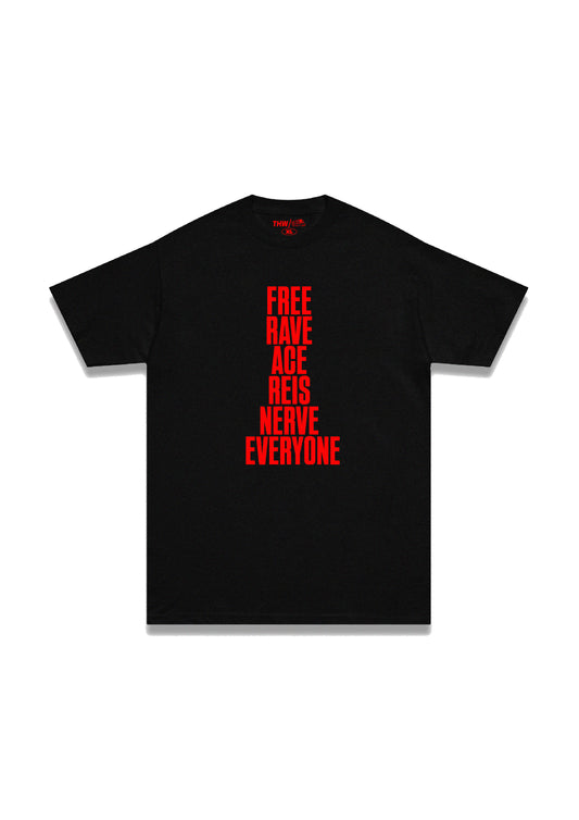 FREE THE HOMIES Black T-Shirt
