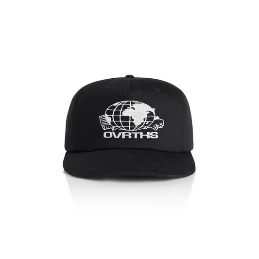 WDE Unstructured Hat Black