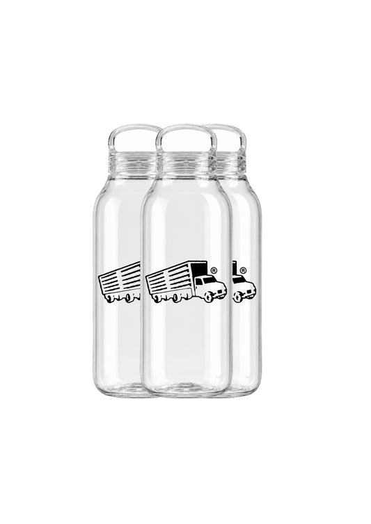 OVRTHS GLASS WATER BOTTLE